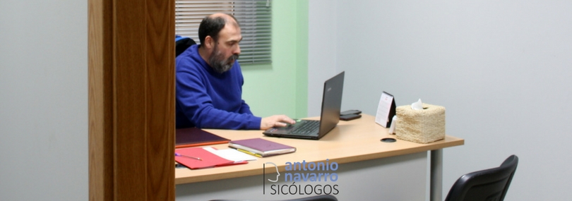 consulta de un psicólogo